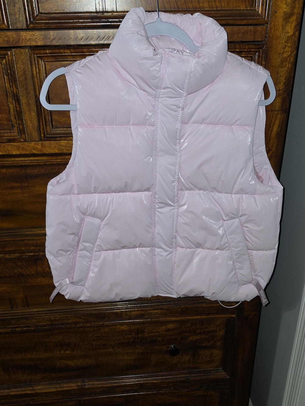 PINK Victoria Secret Pink Nwots RARE Puffer Vest!! LIGHT PINK! Dont Miss Out!